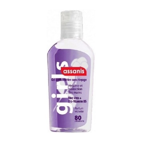 Pharma Pro Assanis girls gel antibactérien violette 80ml