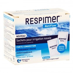 Respimer netiflow 30 sachets irrigation nasale