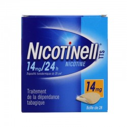 Nicotinell TTS 14mg/24h dispositif transdermique 28 patchs