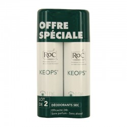 Roc Keops déodorant sec 150ml x2