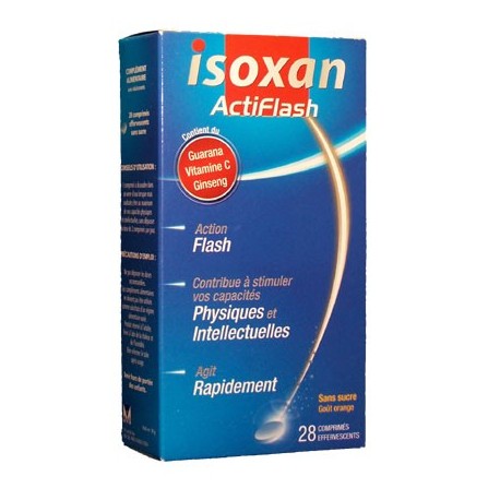 Isoxan actiflash 28 comprimés effervescents