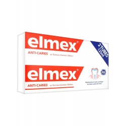 Elmex Dentifrice Protection Caries Lot de 2 x 125 ml