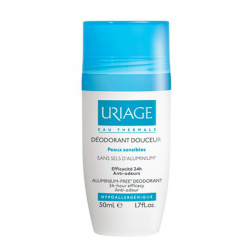 Uriage déodorant douceur roll on 50ml
