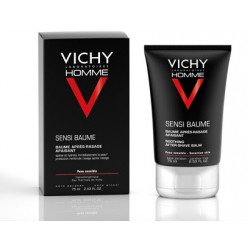 Vichy homme sensi-baume minéral après-rasage 75ml