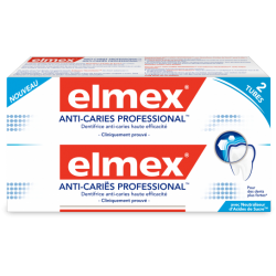 Elmex Dentifrice Anti-Caries Professional duo 2x75ml