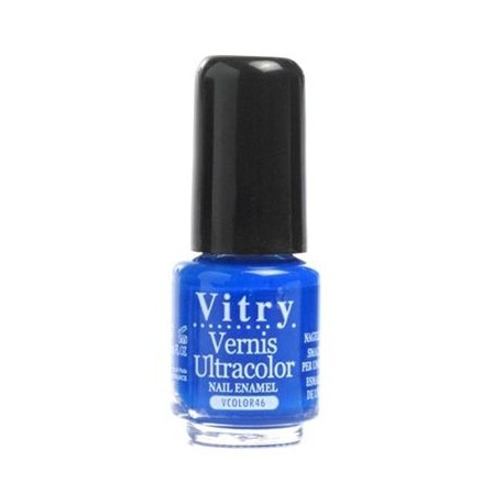 VITRY Vernis à Ongles Bleu Eclatant 4ml