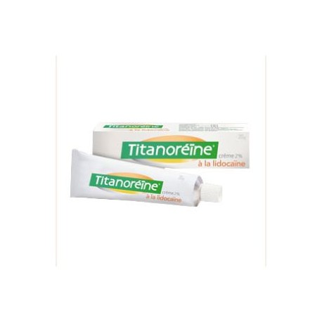 Titanoréïne à la lidocaïne 20g