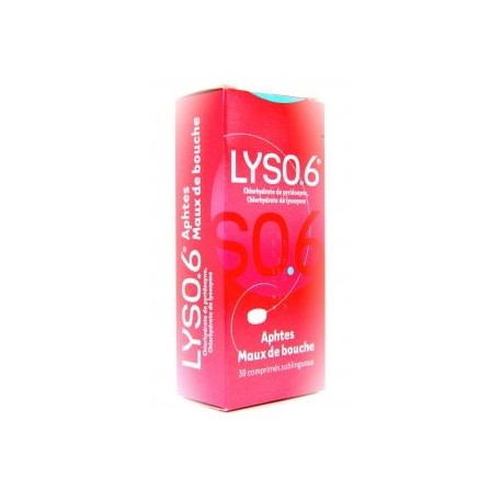 LYSO 6 30 comprimés
