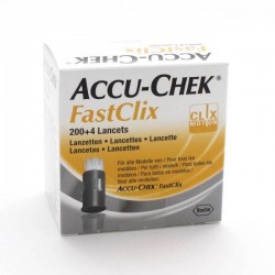 Accu-check fastclix 204 lancettes