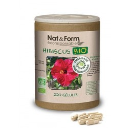 Nat&Form Eco Hibiscus Bio 200 Gelules