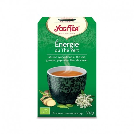 Yogi Tea Energie du Thé Vert 17 sachets