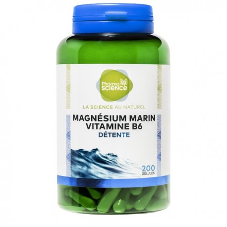 Pharmascience magnésium vitamin B6 200 gélules