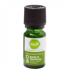 Pharmascience basilic tropical bio huile essentielle 10ml