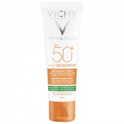Vichy capital crème solaire matifiante SPF50+ 50ml
