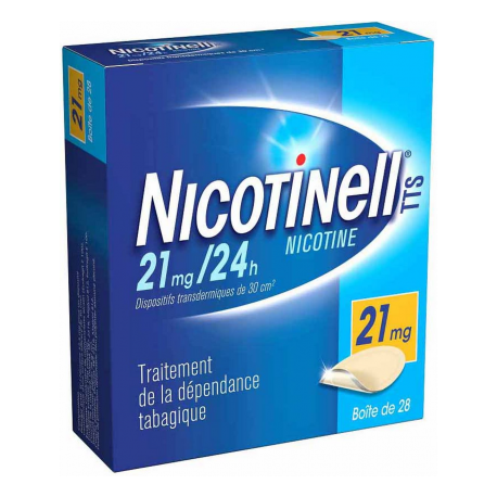 Nicotinell tts 21 mg 24 h 28 patchs