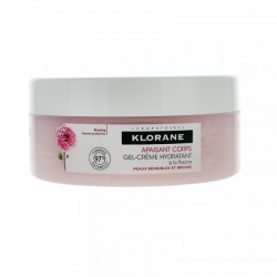 Klorane apaisant corps gel crème hydratant à la Pivoine 200ml