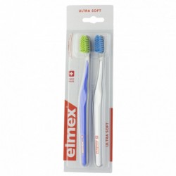 Elmex Ultra Soft 2 Brosses à Dents Ultra Souple