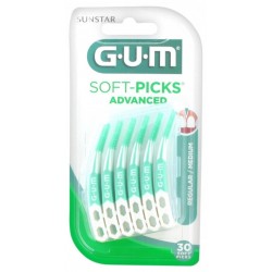 GUM Soft Picks Advanced Regular 30 Unités