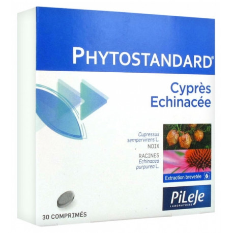 Pilèje Phytostandard Cyprès - Echinacée 30 comprimés