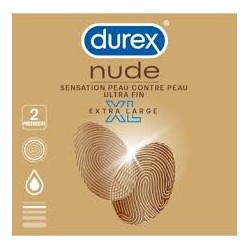 DUREX NUDE XL X2