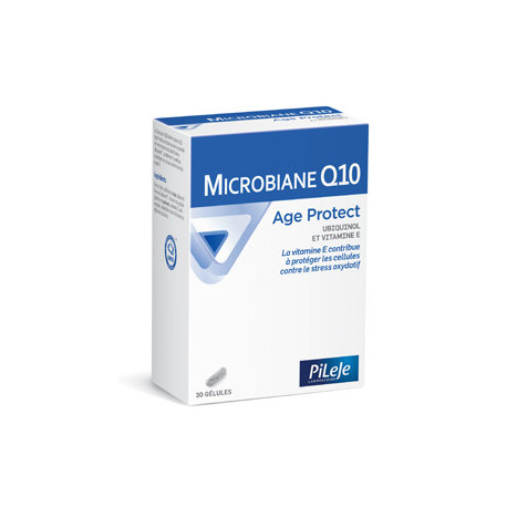 Pilèje Microbiane Q10 Age Protect 30 gélules
