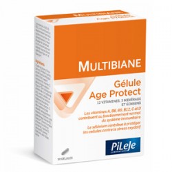 Pilèje Multibiane Age Protect 30 gélules