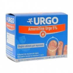 Urgo amorolfine 5% kit complet : vernis médicamenteux + spatules