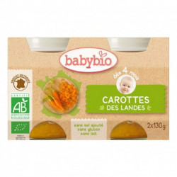 Babybio Carottes des landes 2*130g