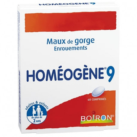 Boiron Homéogène 9 60 Comprimés