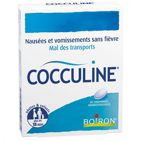 Boiron Cocculine 40 comprimés orodispersibles