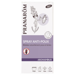 Pranarôm Aromapoux Spray Anti-Poux Bio 30 ml
