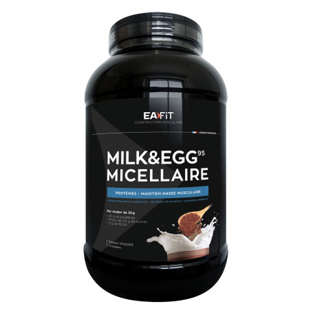 Eafit milk & egg 95 micellaire chocolat 2.2kg
