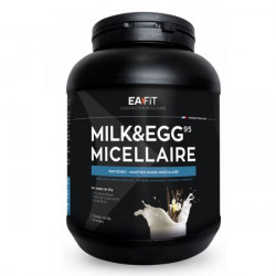 Eafit Milk & Egg 95 Micellaire 750 g - Goût : Vanille