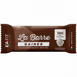Eafit La Barre Gainer 90 g - Goût : Chocolat et Crème Vanille