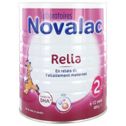 Novalac Relia 2ème Age 6-12 Mois 800 g