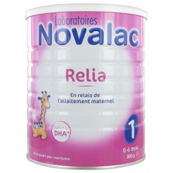 Novalac Relia 1er age Lait 0-6 Mois 800 g