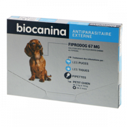 Biocanina fiprodog 67mg 3 pipettes