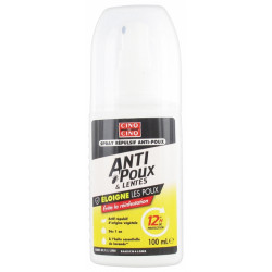Cinq sur Cinq Spray Répulsif Anti-Poux Protection 100 ml