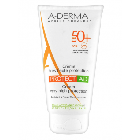 Aderma Protect AD Crème Très Haute Protection SPF 50+ Sans Parfum 150 ml