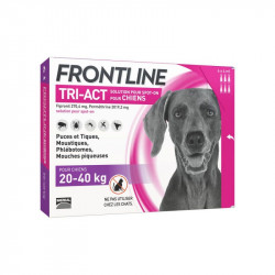 Frontline Tri-Act Chiens 10-20 kg 6 Pipettes