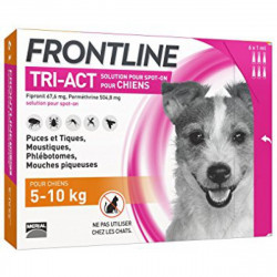 Frontline Tri-Act Chiens 5-10 kg 6 Pipettes
