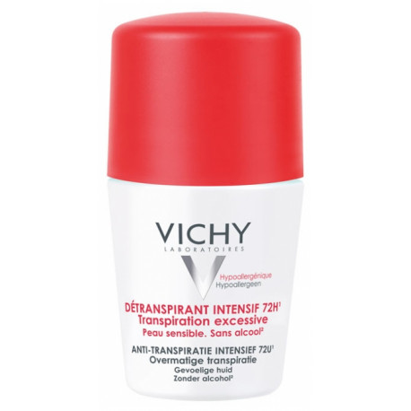 Vichy Détranspirant Intensif 72h Transpiration Excessive 50ml