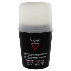 Vichy Homme Déodorant Anti-Transpirant 72H Roll-On 50 ml