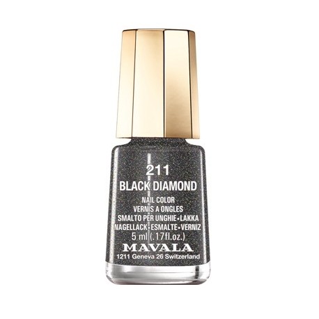 Mavala mini vernis à ongles 211 black diamond 5ml