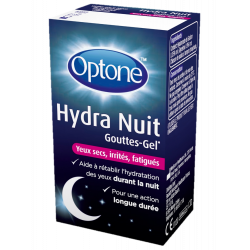 Optone Hydra nuit yeux secs gel 10ml