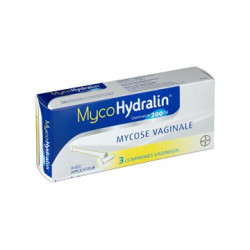 MycoHydralin comprimés vaginal 200 mg 3 comprimés
