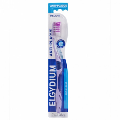 Elgydium brosse à dents anti-plaque medium