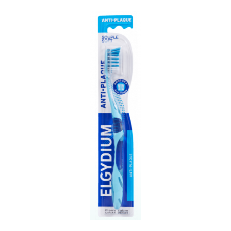 Elgydium brosse à dents anti-plaque souple