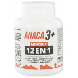 Anaca 3+ Minceur 12 en 1 120 gélules