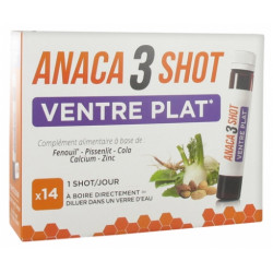 Anaca 3 Shot Ventre plat x14